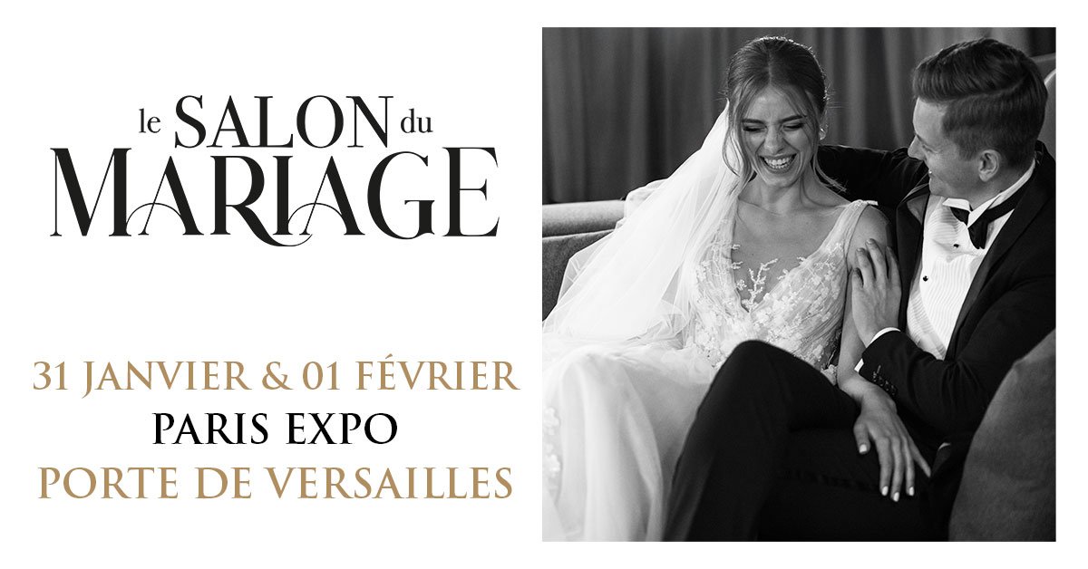 Retrouvez nous au Salon du mariage porte de Versailles